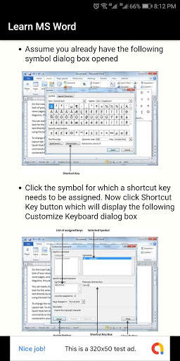 Learn MS Word screenshot 6