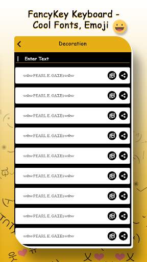Fancy Fonts & Emoji Keyboard - Cool Fonts Style screenshot 7