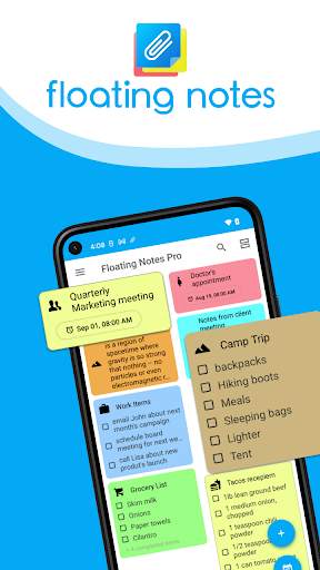 Floating Notes screenshot 1