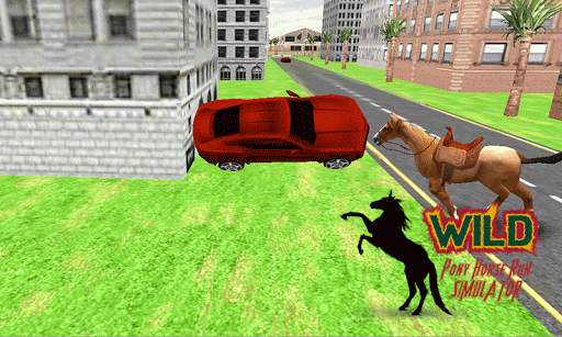 Wild Pony Horse Run Simulator screenshot 5