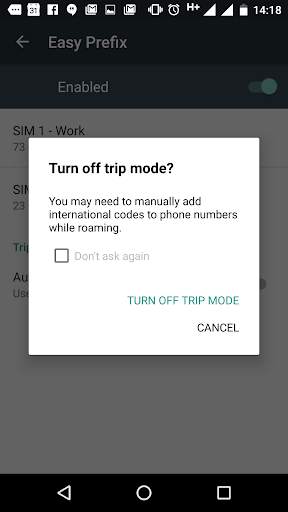 Motorola Easy Prefix screenshot 3