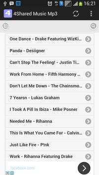 4Shared Music Mp3 screenshot 2