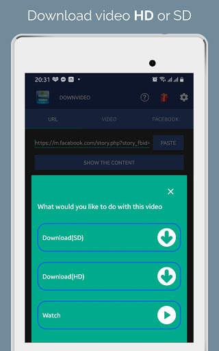 DownVideo: Video Downloader for Facebook screenshot 6