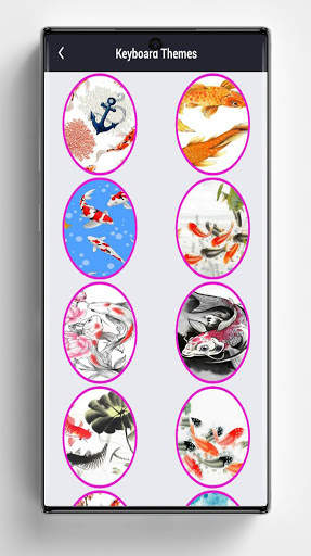 Koi Fish Drawing keyboard screenshot 5