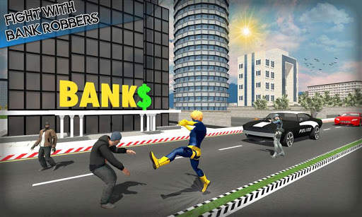 Elastic Rope Hero: Superheroes Fighting Games screenshot 7