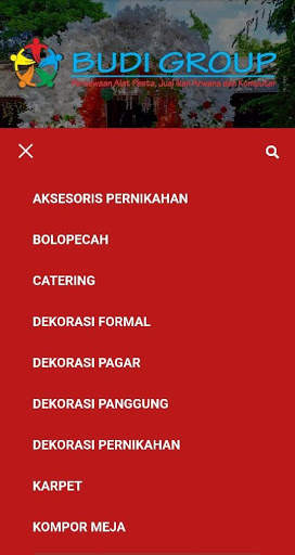 BUDI GROUPS CATALOG (PERSEWAAN ALAT PESTA) screenshot 2