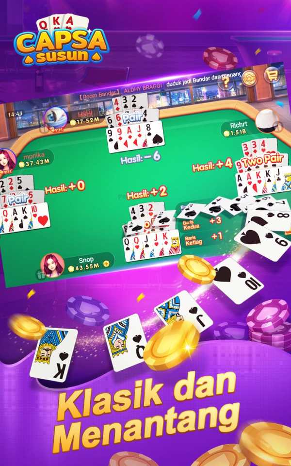 Capsa Susun Online Domino QQ screenshot 4