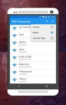 WiFi Password Free Show screenshot 2