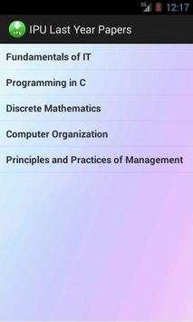 IPU Last Year Papers screenshot 4