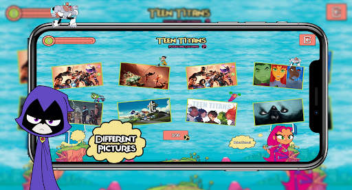 Teen Titans Coloring screenshot 2