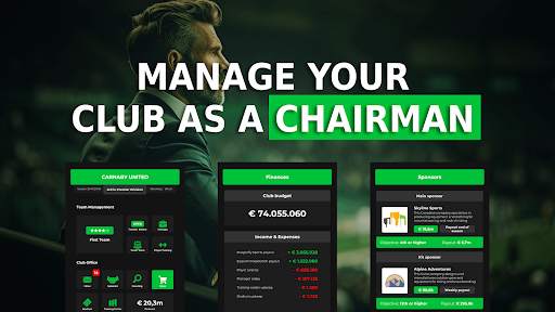 Club Boss - Football Game screenshot 1