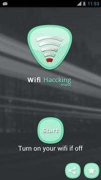 Wifi password hacker prank screenshot 1