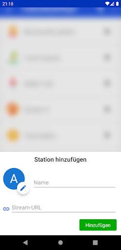 CustomRadioPlayer - Basic URL-RadioStream App screenshot 2