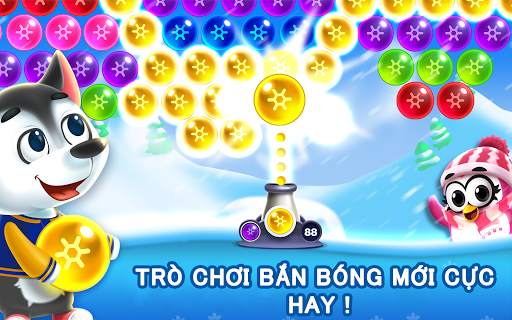 Frozen Pop - Bắn Bong Bóng screenshot 1