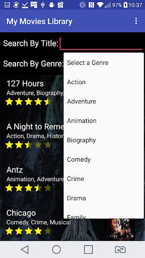 My Movies Library screenshot 2