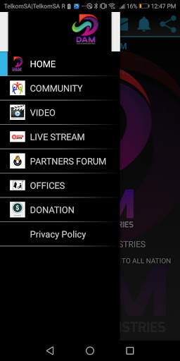 DAM screenshot 3