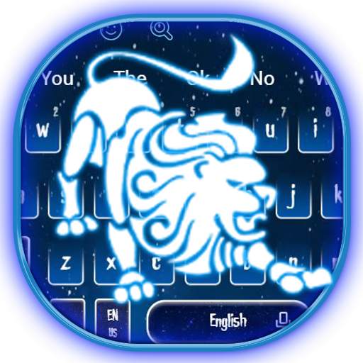 Leo Horoscope Keyboard Theme 10001004