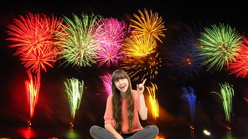 Firework Photo Frame - Firework Photo Editor screenshot 1