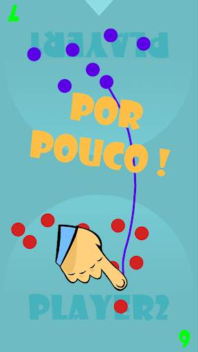 Tap & Drag: Jogo a dois screenshot 1