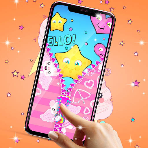 Kawaii zipper lock screen screenshot 6