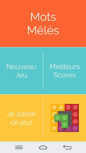 Mots Mêlés screenshot 1