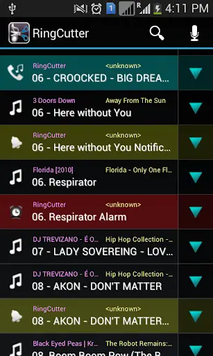 Ringtone Cutter screenshot 1