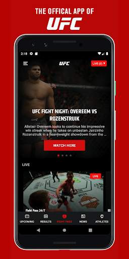 UFC screenshot 1