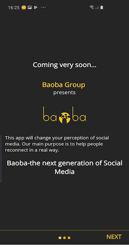 baoba: the best Facebook and WhatsApp alternative screenshot 1