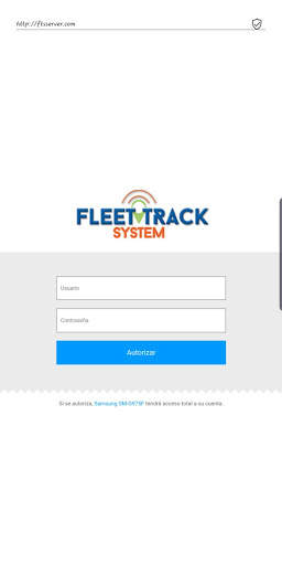 Fleet Track System APP screenshot 1