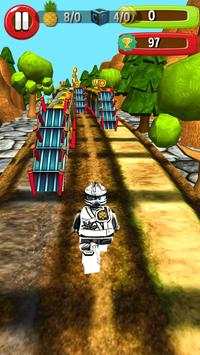 Subway Lego Ninjao Adventure Run screenshot 2