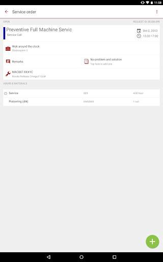 Exact Field Service Q 8 تصوير الشاشة