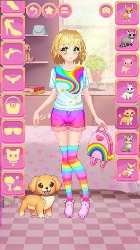 Anime Kawaii Dress Up Games screenshot 2