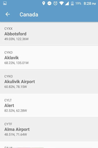 NOAA Aviation Live Sky Weather screenshot 2