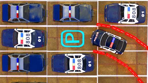 Modern Police Car Parking : Real Car Parking 3D screenshot 5
