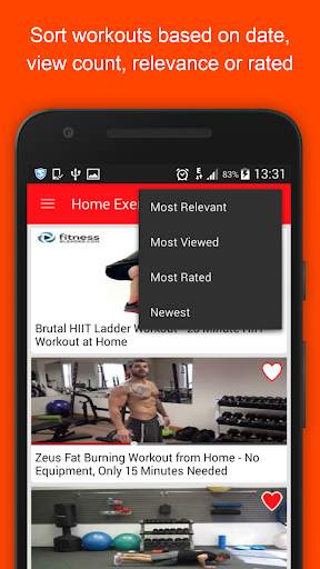Home Workout Guide for Men; Exercises & fitness screenshot 3