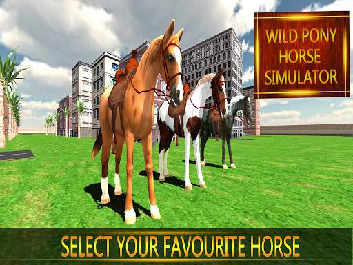 Wild Pony Horse Simulator 3D screenshot 12