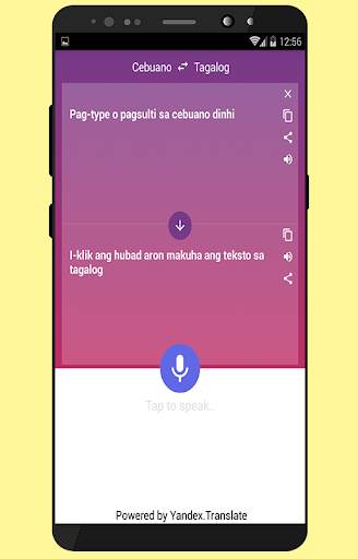 Bisaya Tagalog Translator screenshot 2