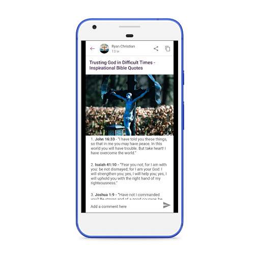 Gloryfier - Christian Social Media, Blog & Forum screenshot 6