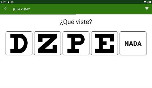 Examen visual screenshot 14