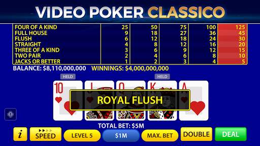 Video Poker di Pokerist screenshot 6