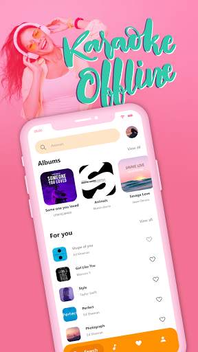 Karaoke music, karaoke offline with lyrics screenshot 1