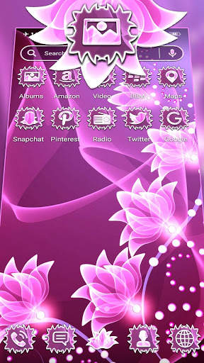 Abstract Flower Theme screenshot 3