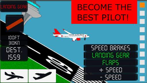 2d Flight Simulator Lite screenshot 3