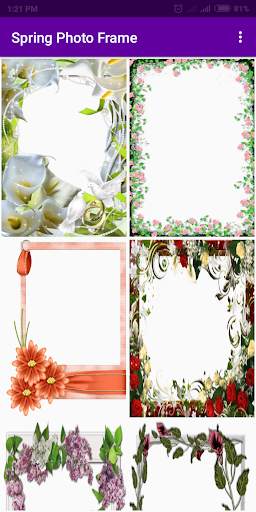 Spring Photo Frame 1 تصوير الشاشة