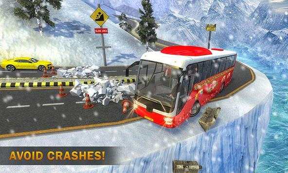 Uphill Bus Drive : Christmas Bus Simulator screenshot 3