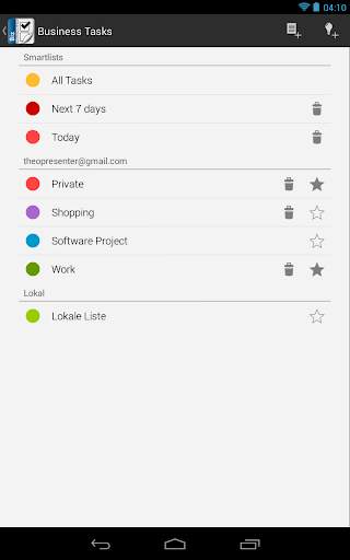 Business Tasks скриншот 14