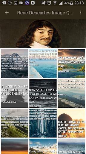Rene Descartes Quotes скриншот 7