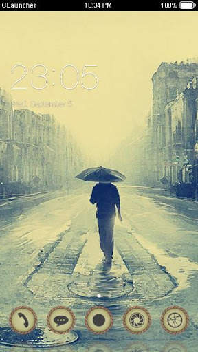 Mood theme: Rainy day screenshot 1