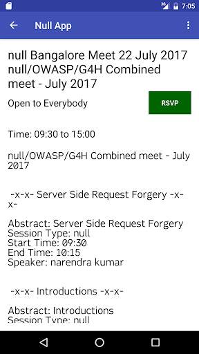 Null App - N|U screenshot 4