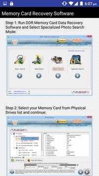 Memory Card Recovery Software Help screenshot 4
